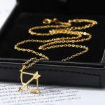 2024 New Fashion Bow and Arrow Necklace Gift - Image 4