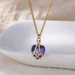 Heart's Desire: Heart Pendant, a Beautiful Wedding Jewelry Gift. - Image 3