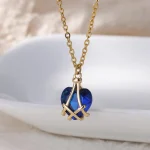 Heart's Desire: Heart Pendant, a Beautiful Wedding Jewelry Gift. - Image 4