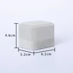 Velvet Flannel Gift Box for Rings & Earrings - Image 6