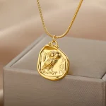 Owl Animal Pendant Necklace for Fashionable Looks - Image 2