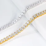 Celebrate in style Geometric Bracelet, perfect wedding accessory. - Image 5
