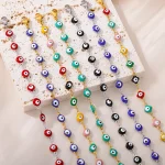 Enchanting blue hues Evil Eye Bead Bracelet for women's charm - Image 3