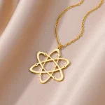 Stainless Steel Geometric Necklaces For Women - Image 5