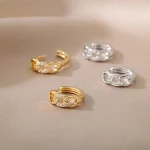 Elevate style: Heart Hoops, a fashionable jewelry choice - Image 5