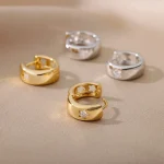 Elevate style: Heart Hoops, a fashionable jewelry choice - Image 6