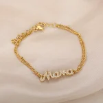 Letter Mama Bracelets For Family Love Mother Jewelry Gift - Image 5